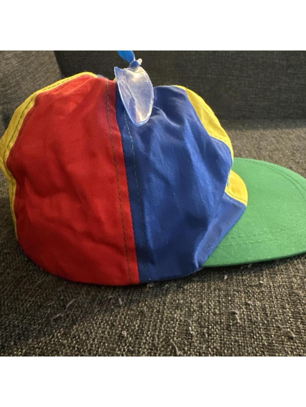Google Hat Noogler Hat Propeller Thinking Cap Techie Nerd Multicolor SnapBack - Picture 6 of 6